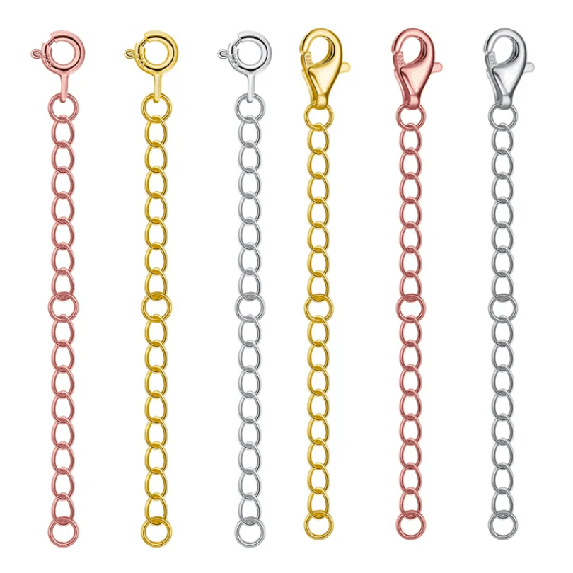 Tarnish Free Waterproof Everyday Jewellery 18K Gold PVD Plating Connector for Necklaces and Bracelets