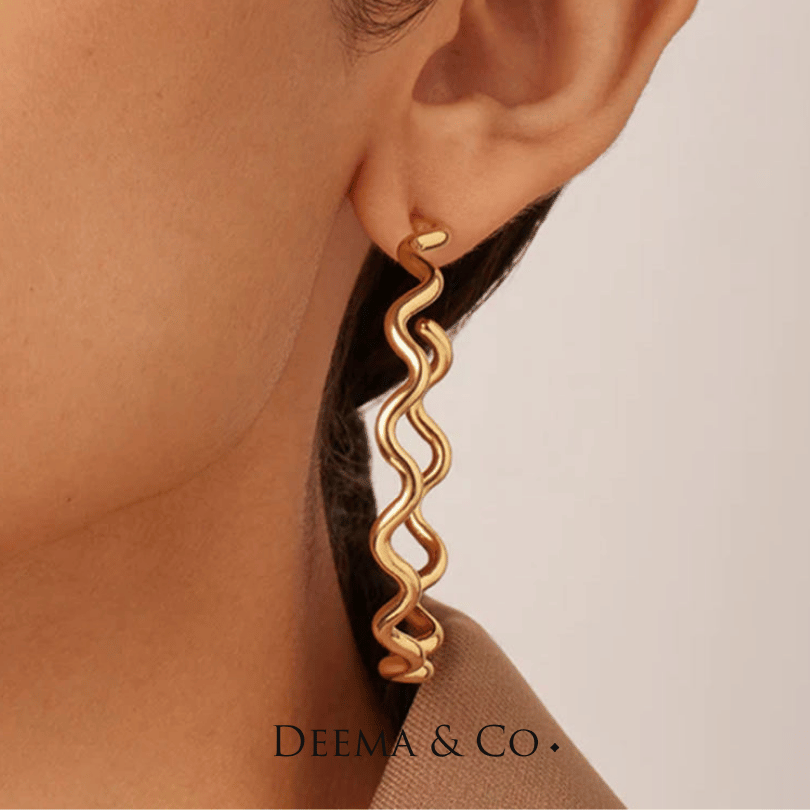 Skylar Big Hoops - Model2